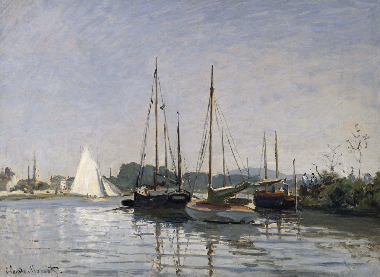 Łodzie wycieczkowe, Argenteuil, ok. 1872-3 autorstwa Claude Monet