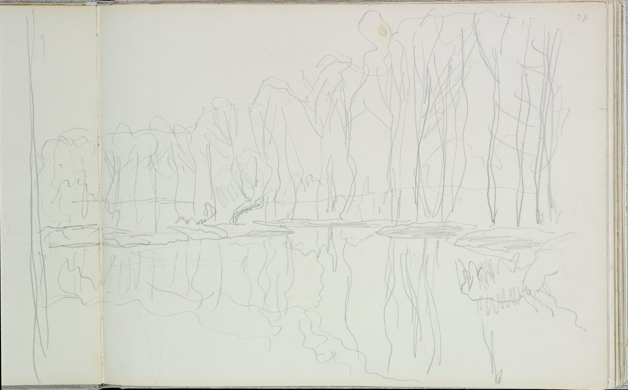 Topole nad rzeką Epte autorstwa Claude Monet