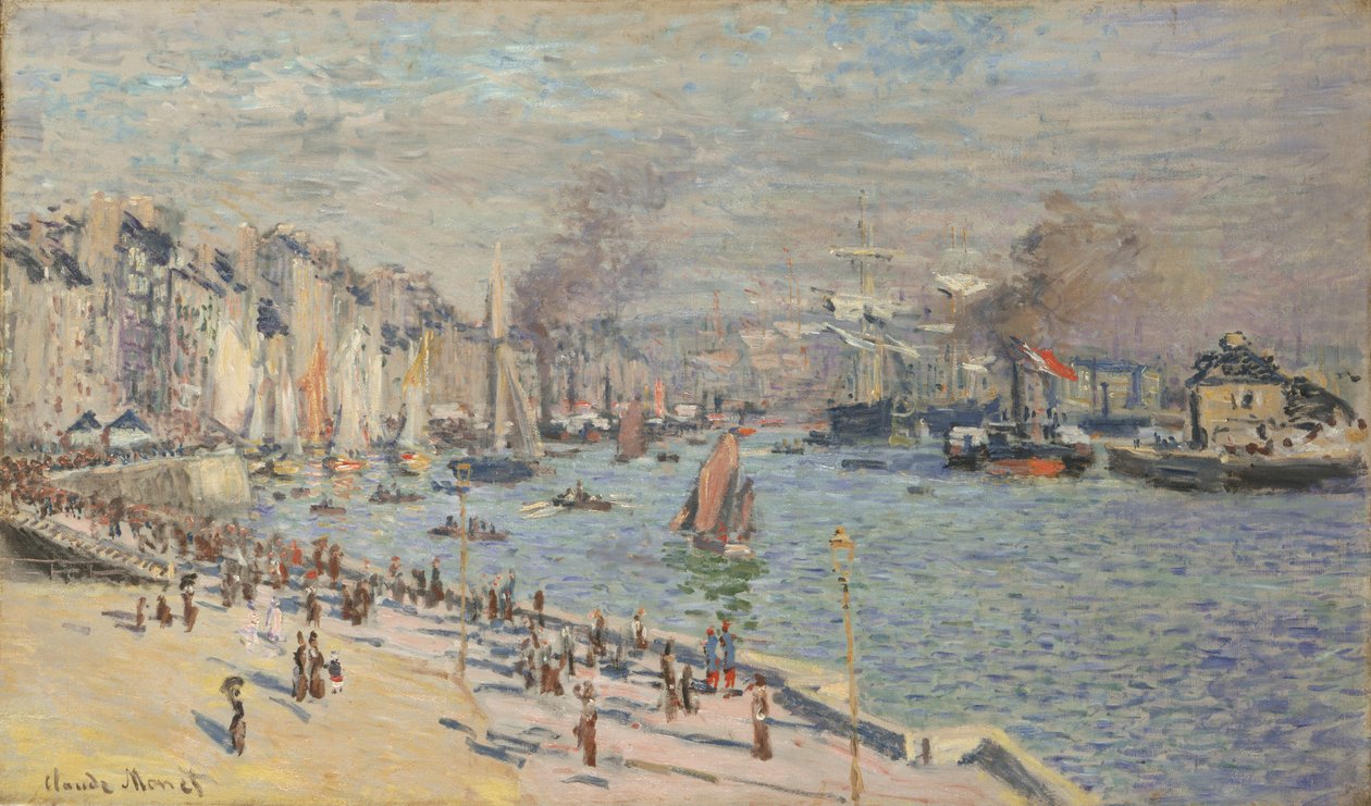 Port w Hawrze autorstwa Claude Monet