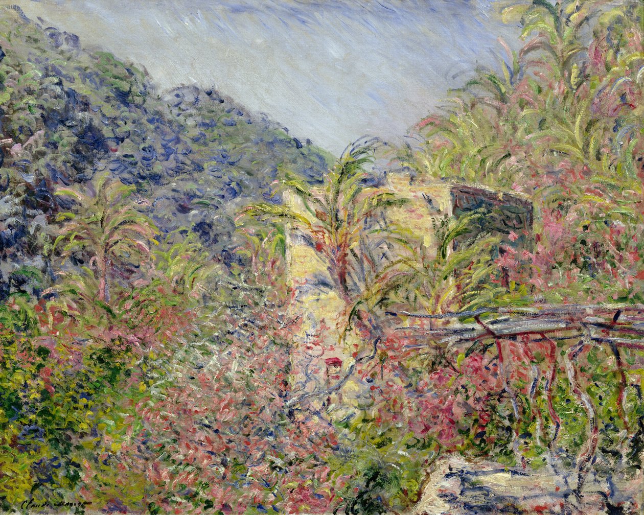 Dolina Sasso. Efekt słońca, 1884 autorstwa Claude Monet