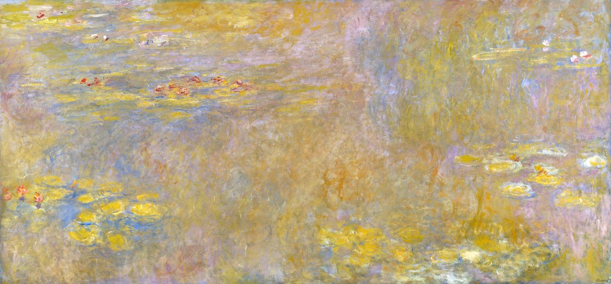 Lilie wodne („żółta nirwana”) lilie wodne autorstwa Claude Monet