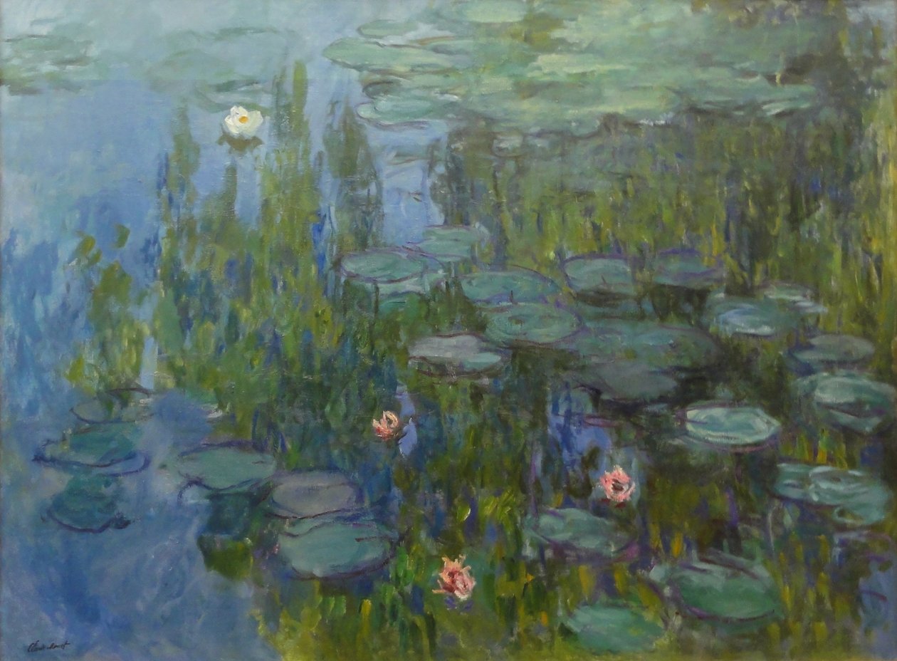 Lilie wodne autorstwa Claude Monet