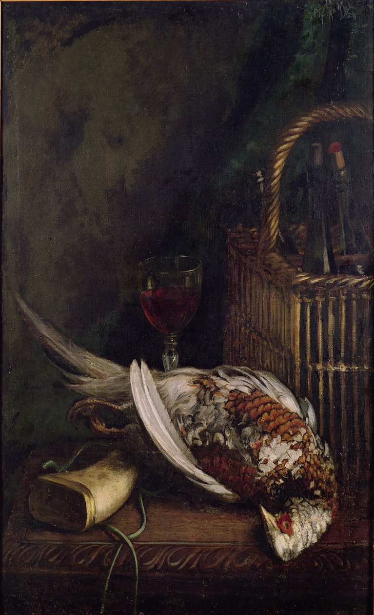 Martwa natura z bażantem, ok. 1861 autorstwa Claude Monet