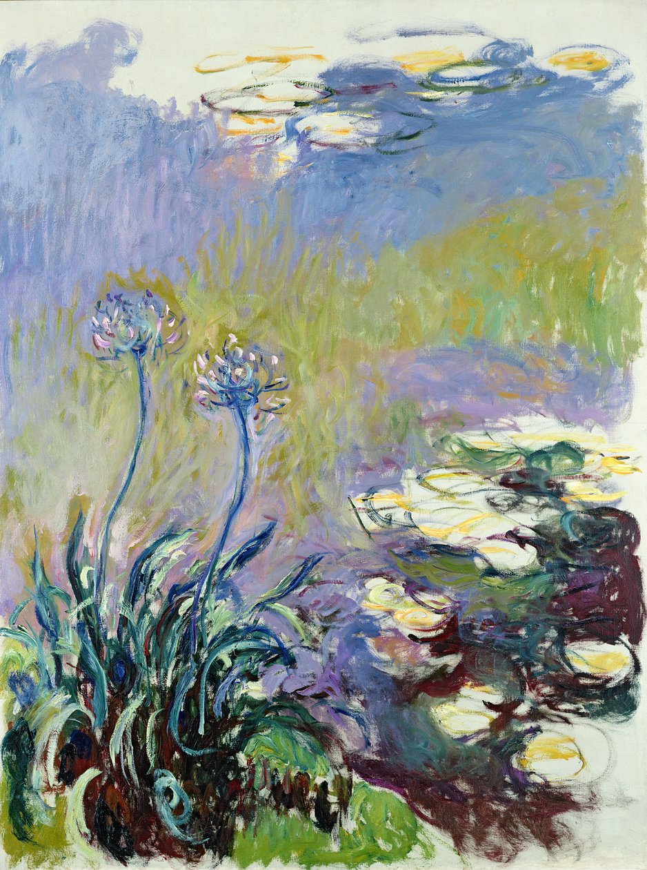 Agapant, 1914-17 autorstwa Claude Monet