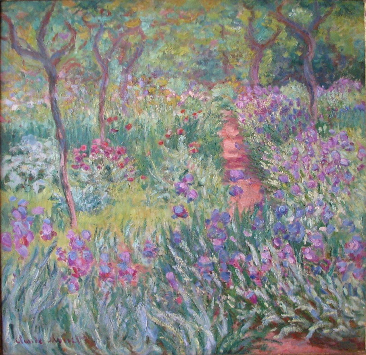 Ogród Artystów w Giverny. autorstwa Claude Monet