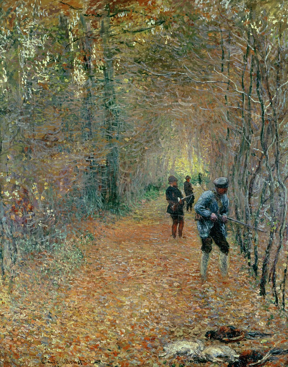 Sesja, 1876 autorstwa Claude Monet