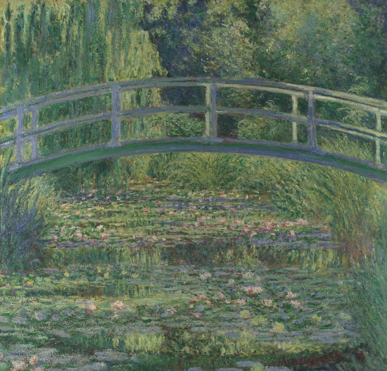 Staw lilii wodnych autorstwa Claude Monet