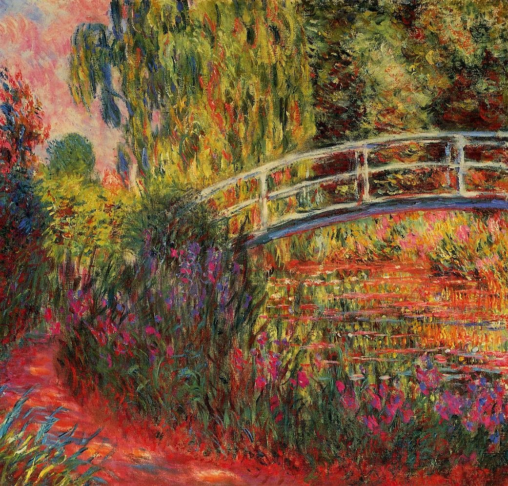 Staw lilii wodnych autorstwa Claude Monet