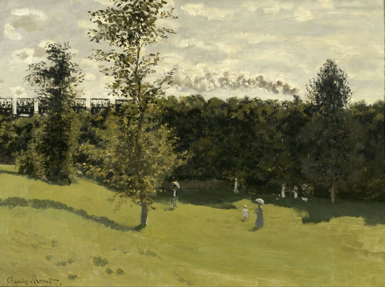 Trenuj na wsi autorstwa Claude Monet
