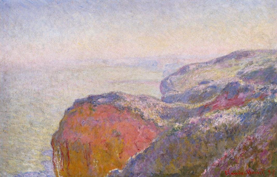 Val-Saint-Nicolas, niedaleko Dieppe rano autorstwa Claude Monet