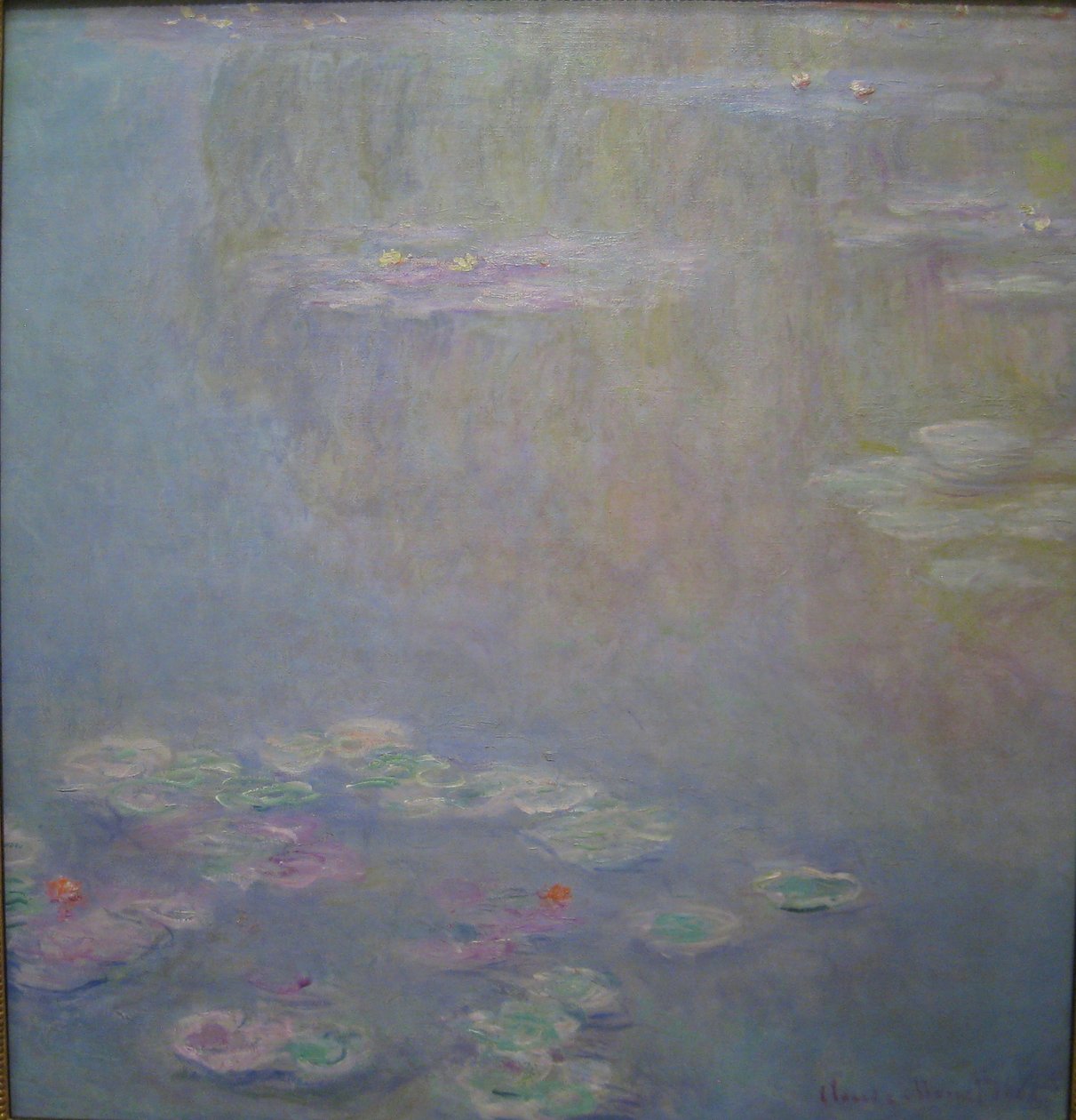 Lilie wodne autorstwa Claude Monet