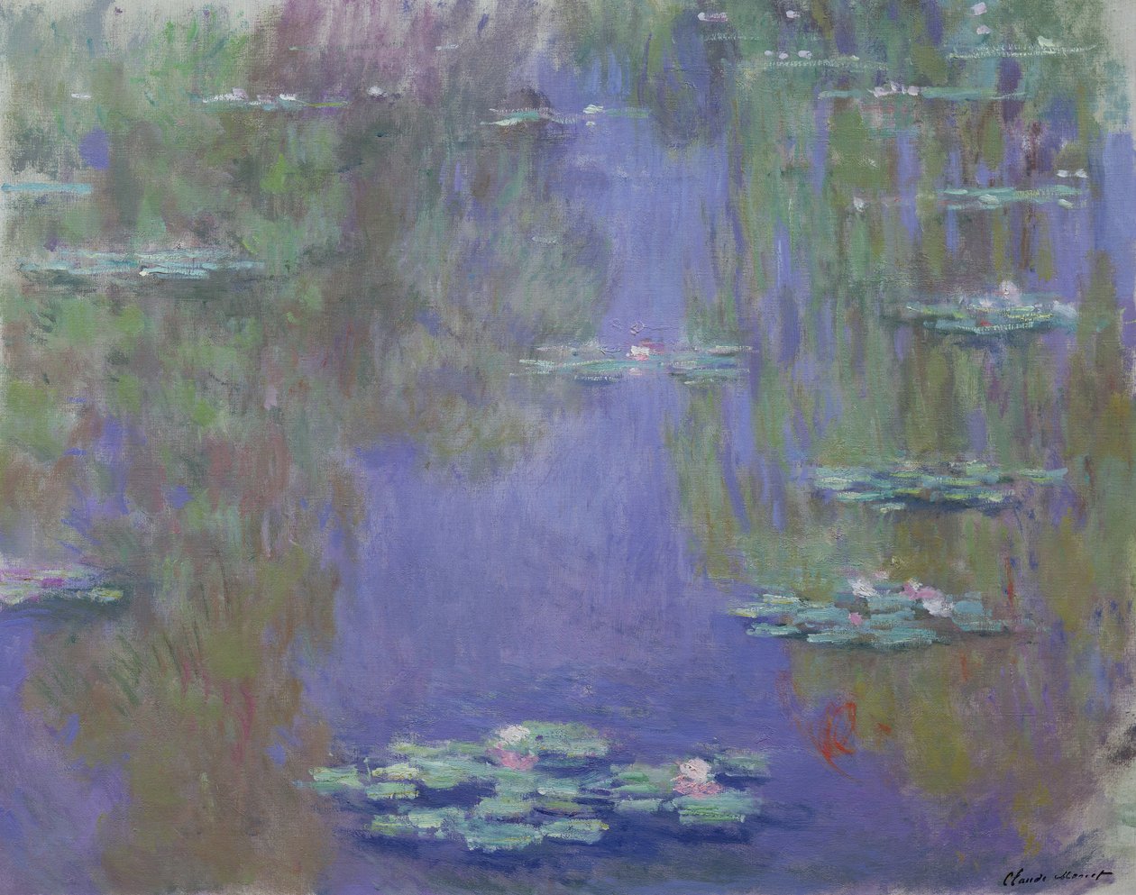Lilie wodne, 1903 autorstwa Claude Monet