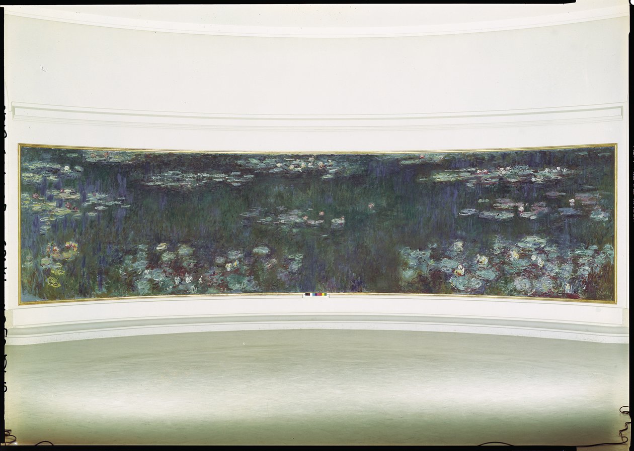 Lilie wodne, 1915-26 autorstwa Claude Monet
