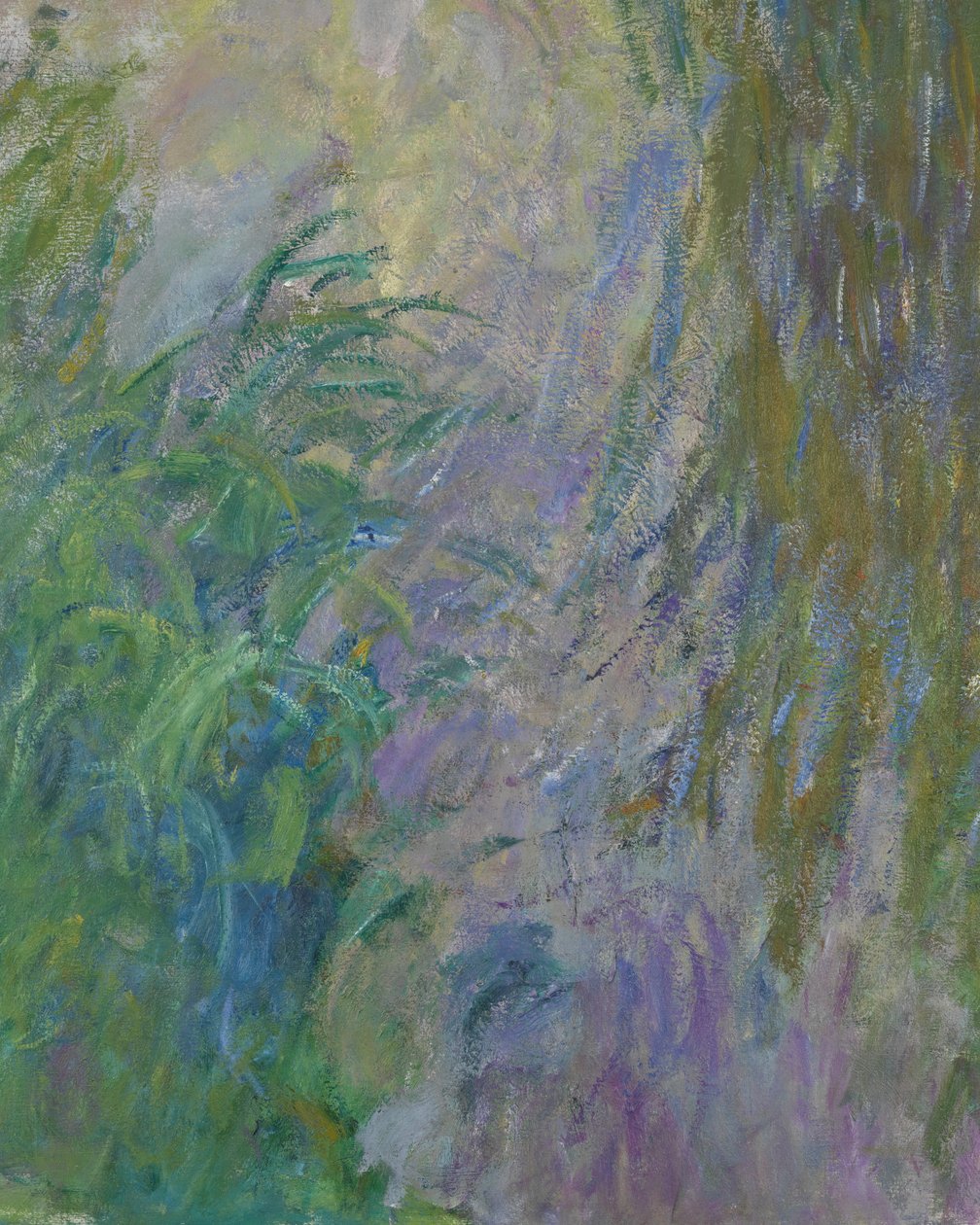 Lilie wodne olej na płótnie detal 154167 autorstwa Claude Monet