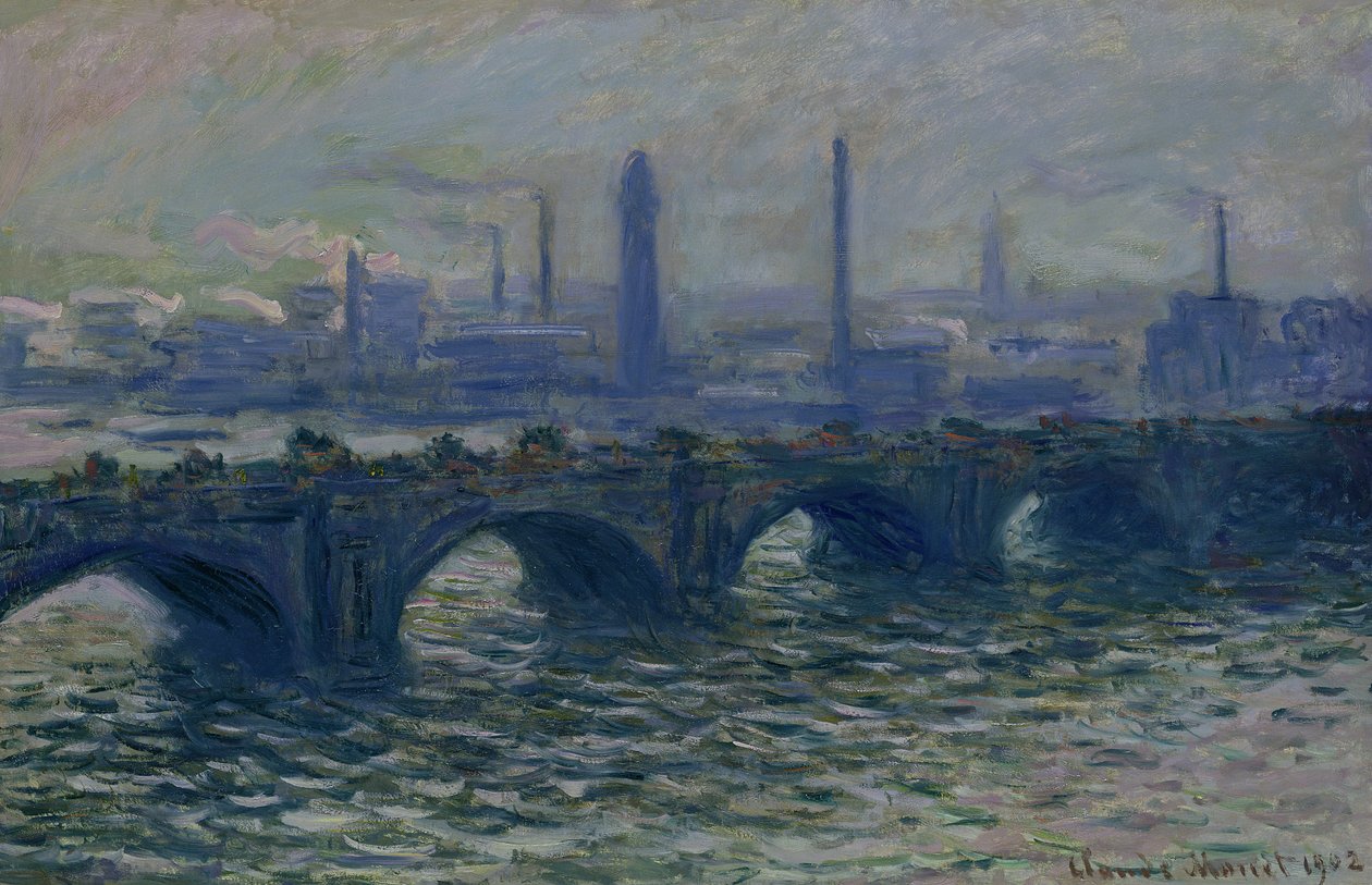Most Waterloo, 1902 autorstwa Claude Monet