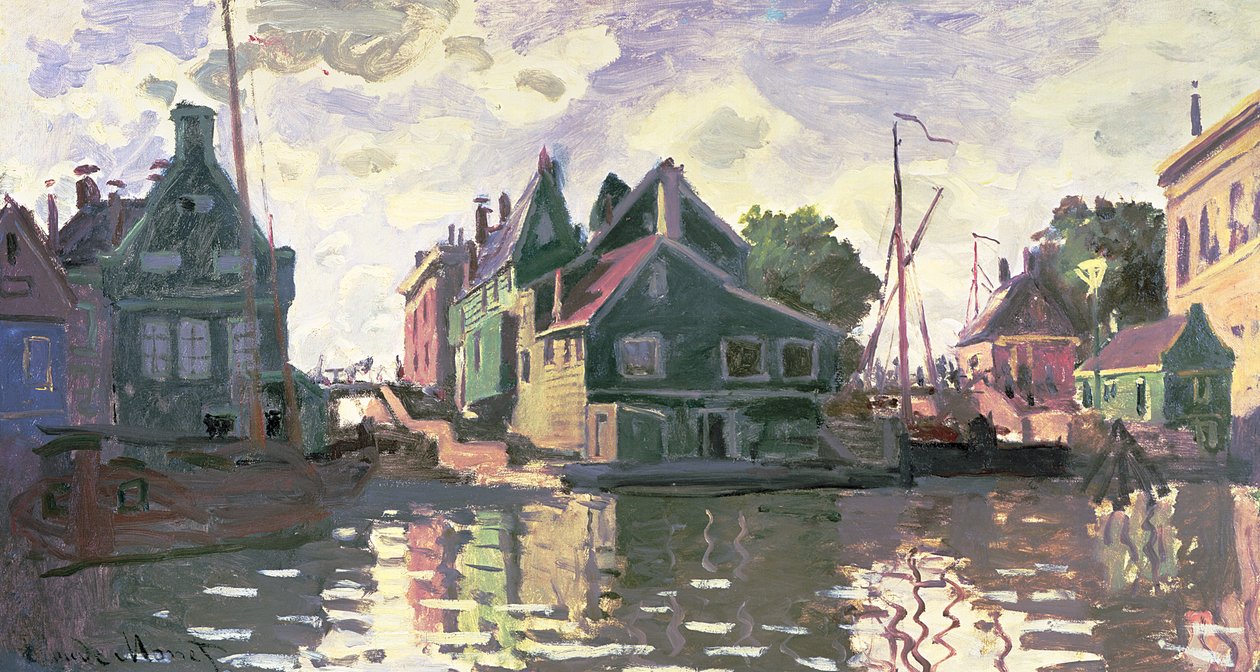 Zaandam autorstwa Claude Monet