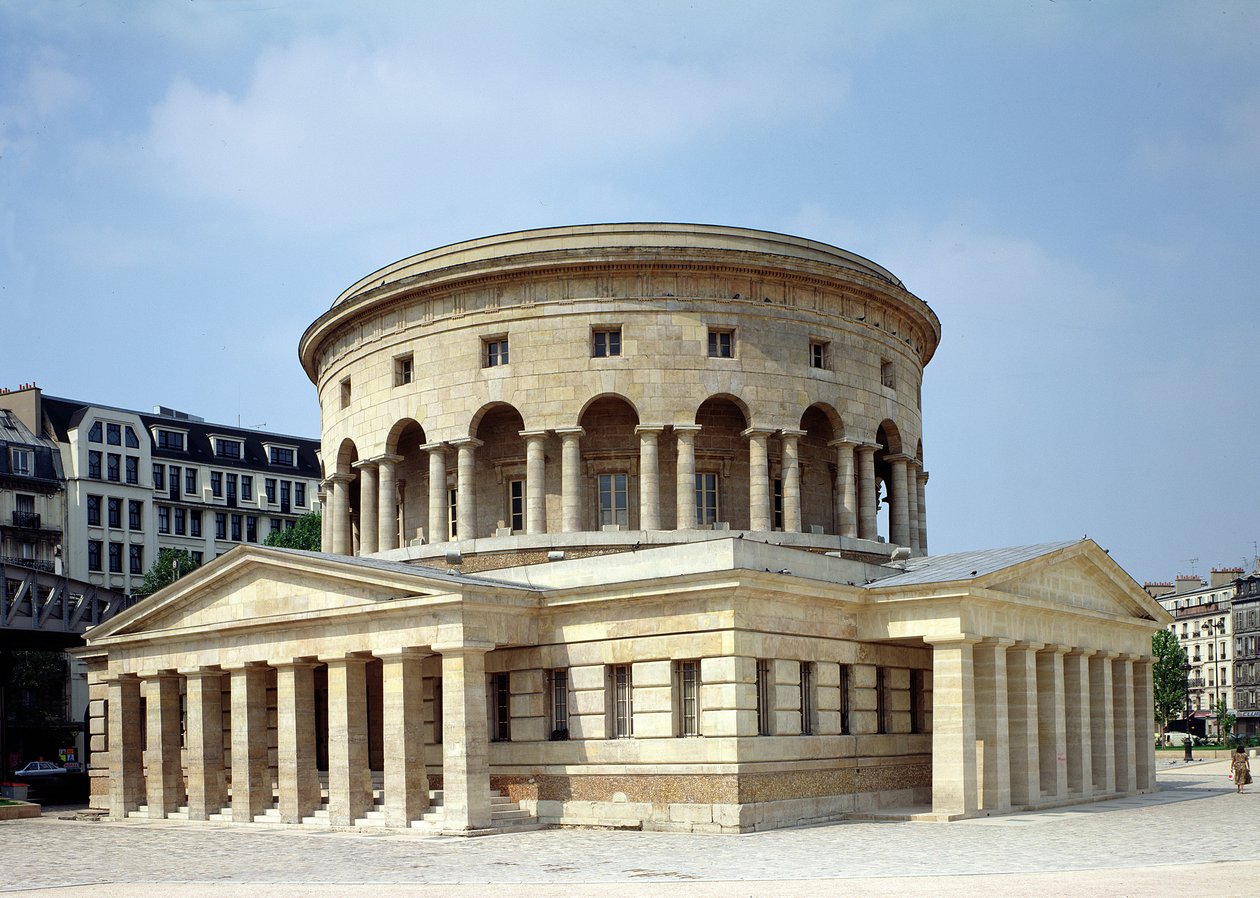 Barriere de La Villette, 1784-87 (patrz także 75748) autorstwa Claude Nicolas Ledoux