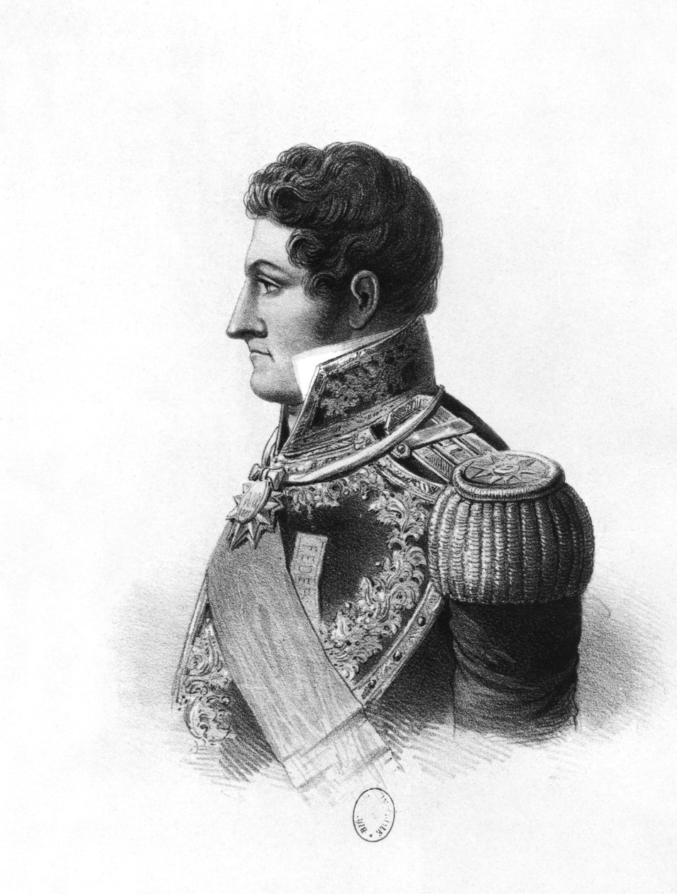 Juan Manuel de Rosas (1793-1877) autorstwa Claude Sauvageot