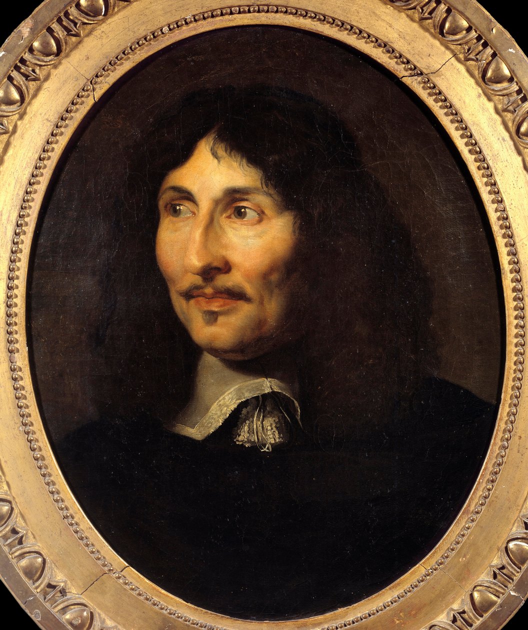 Portret Jeana Baptiste (Jean-Baptiste) Colbert (1619-1683), ministra Ludwika XIV. Obraz przypisywany Claude