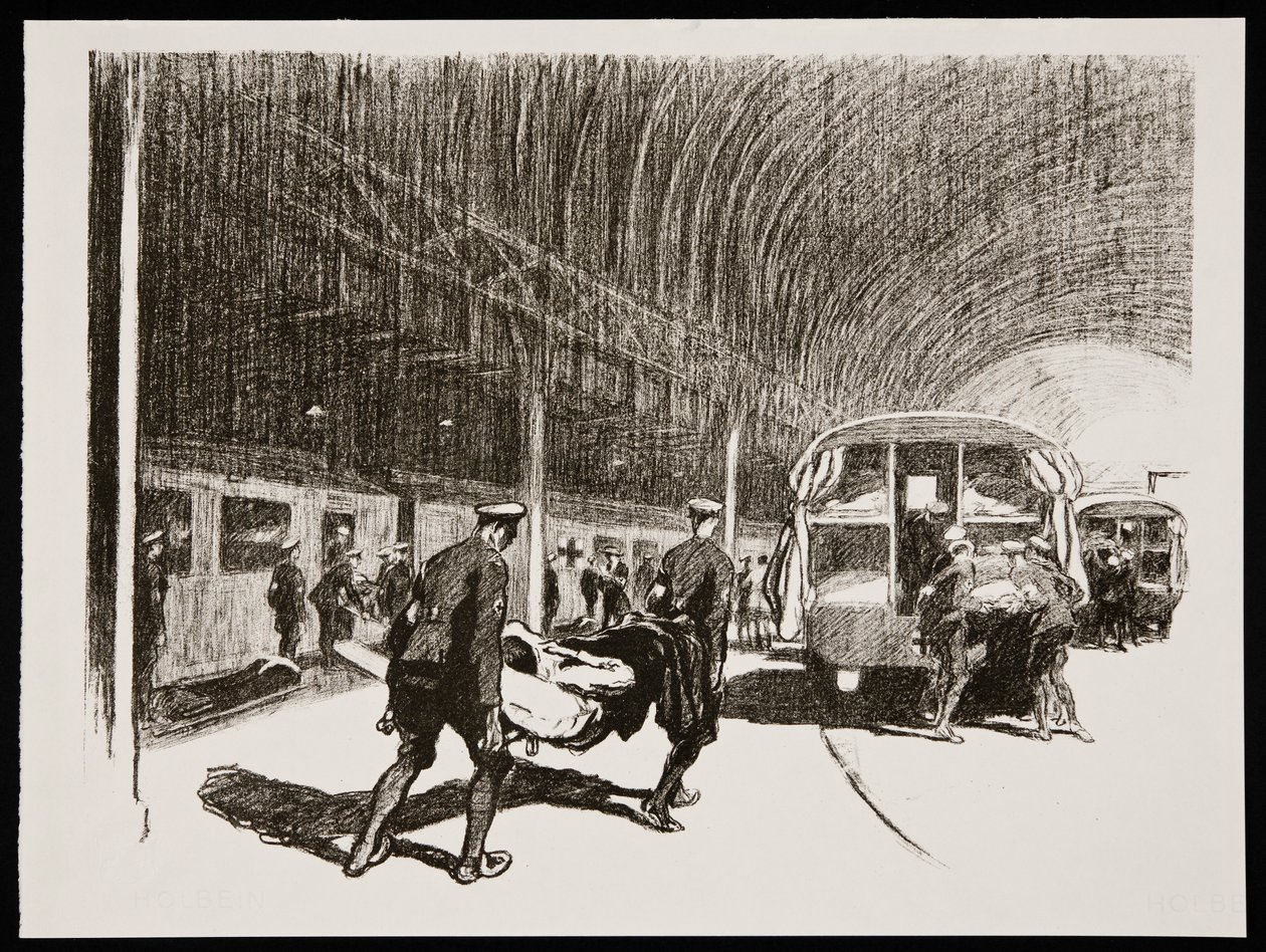 „Przekwalifikowanie w Anglii”, 1917 autorstwa Claude Allin Shepperson