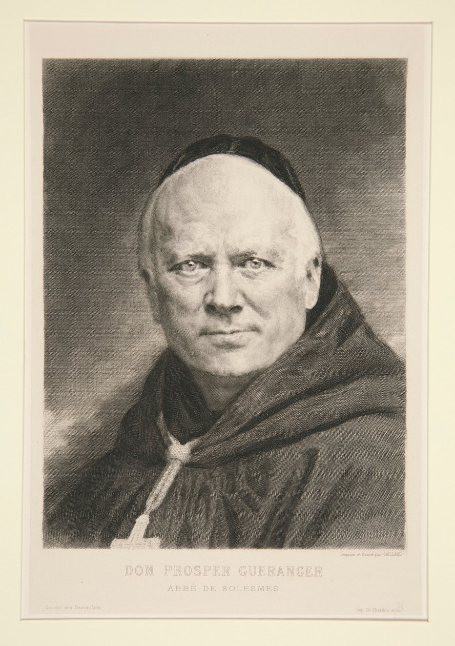 Aby prosperować Gueranger autorstwa Claude Ferdinand Gaillard