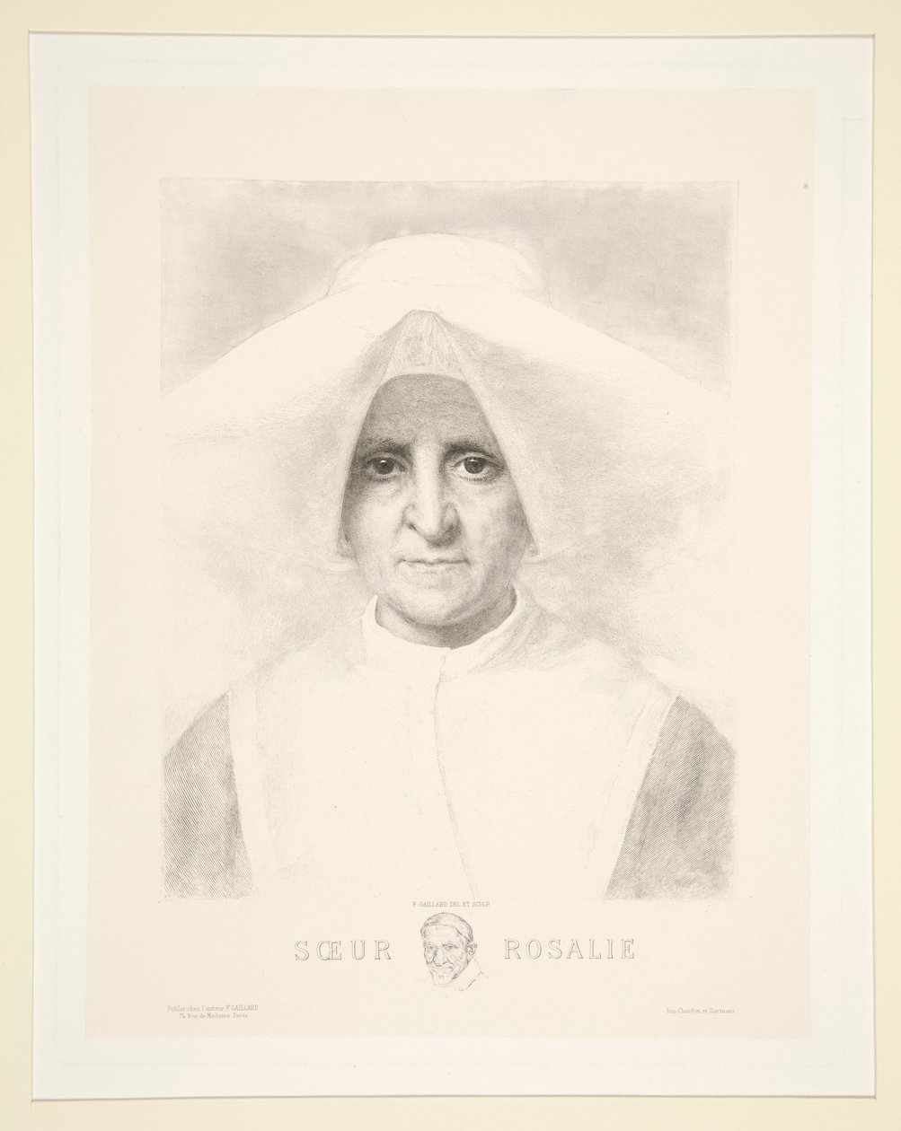 Siostra Rosalie (Siostra Rosalie) autorstwa Claude Ferdinand Gaillard