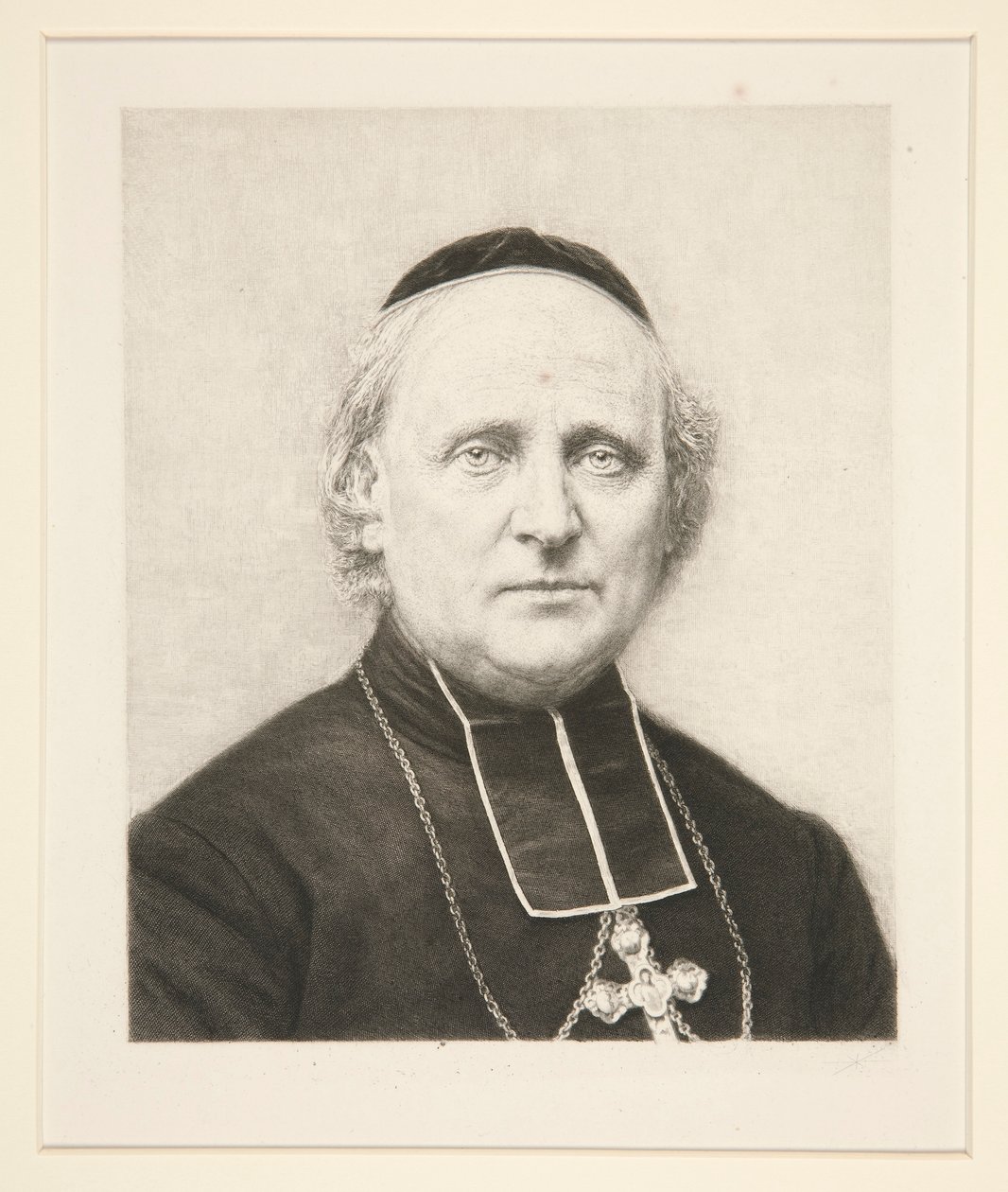 Prałat Billard autorstwa Claude Ferdinand Gaillard