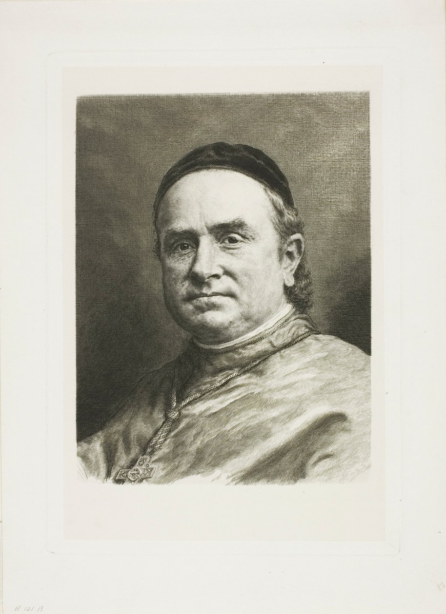 Monsignor Pie, biskup Poitiers autorstwa Claude Ferdinand Gaillard