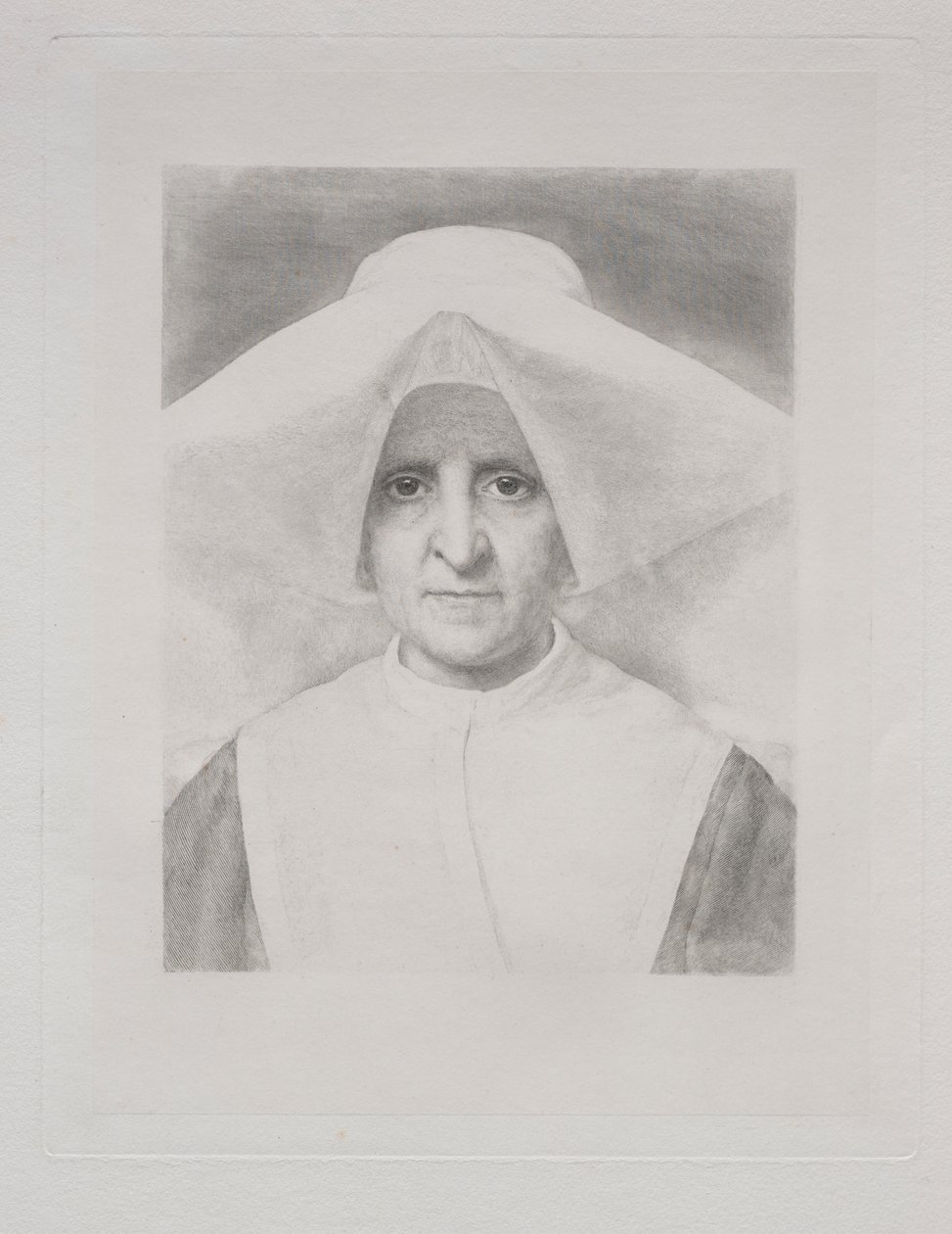 Siostra Rosalie, widok z przodu autorstwa Claude Ferdinand Gaillard