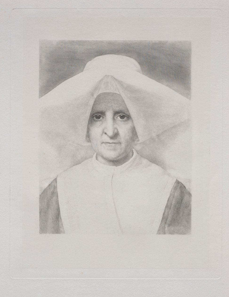 Siostra Rosalie, widok z przodu. autorstwa Claude Ferdinand Gaillard