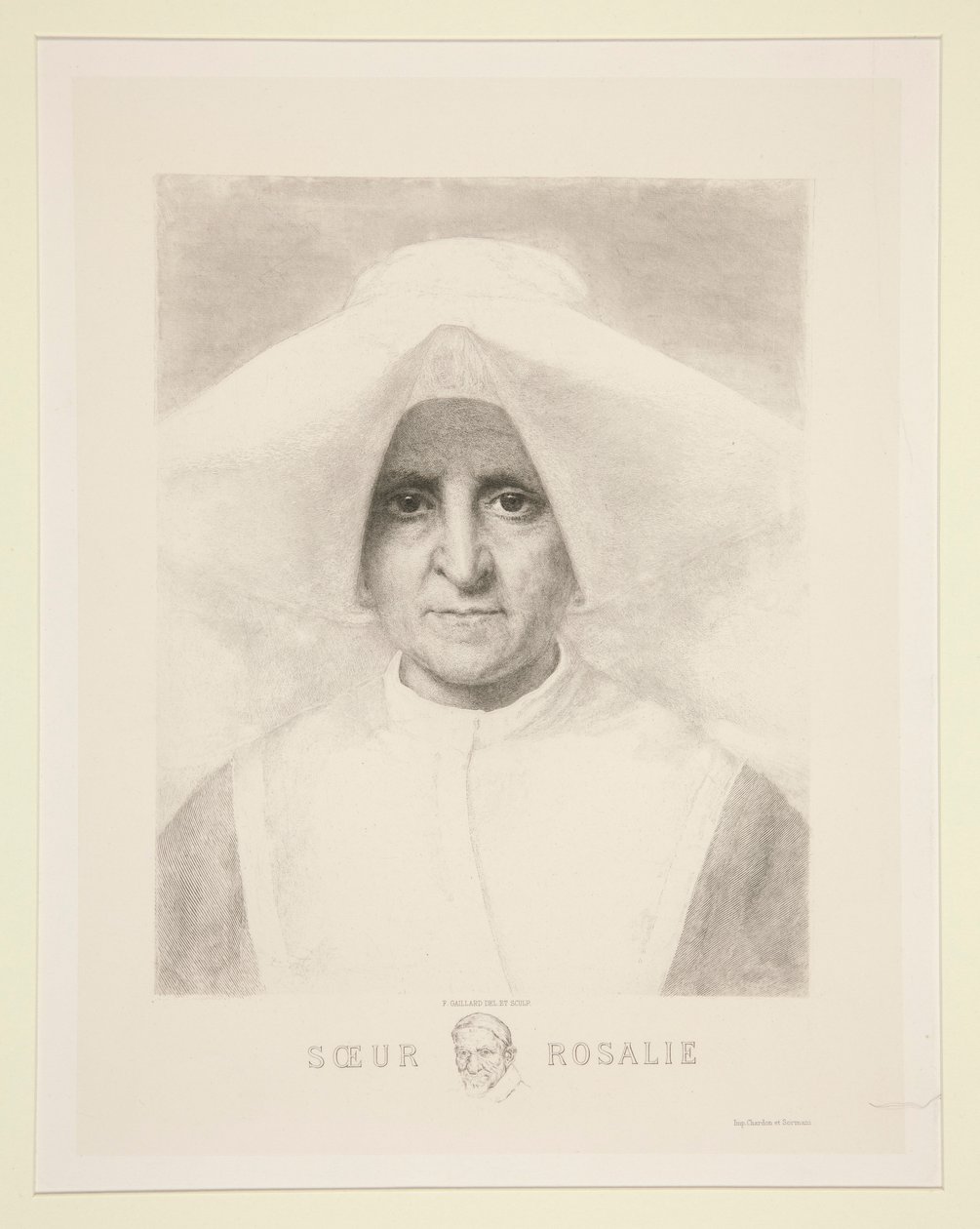 Siostra Rozalia autorstwa Claude Ferdinand Gaillard