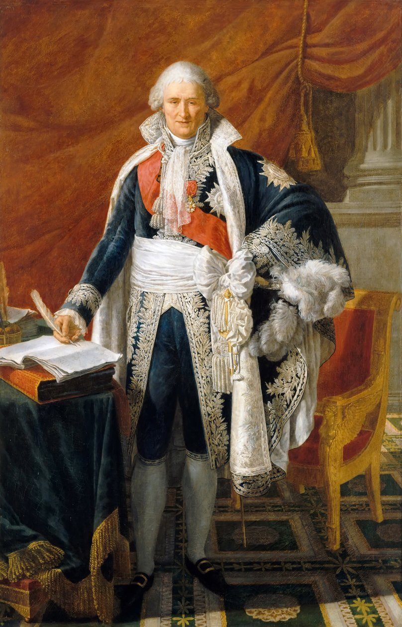 Portret Jean-Etienne-Marie Portalis 1749-1807 autorstwa Claude Gautherot