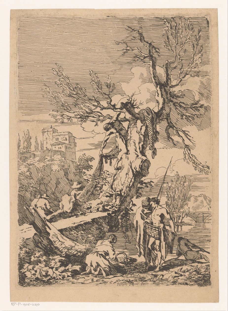 Powrót połowów autorstwa Claude Joseph Vernet