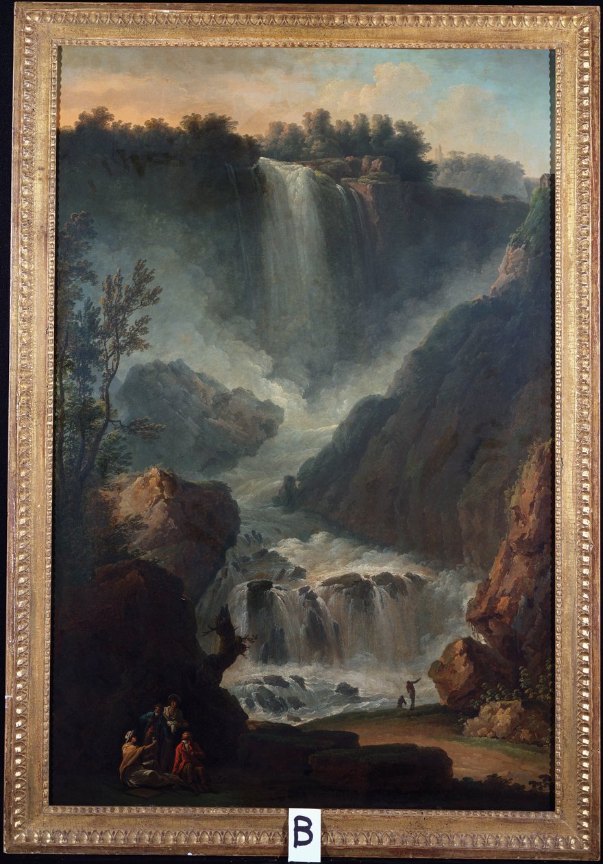 Wodospady Terni autorstwa Claude Joseph Vernet