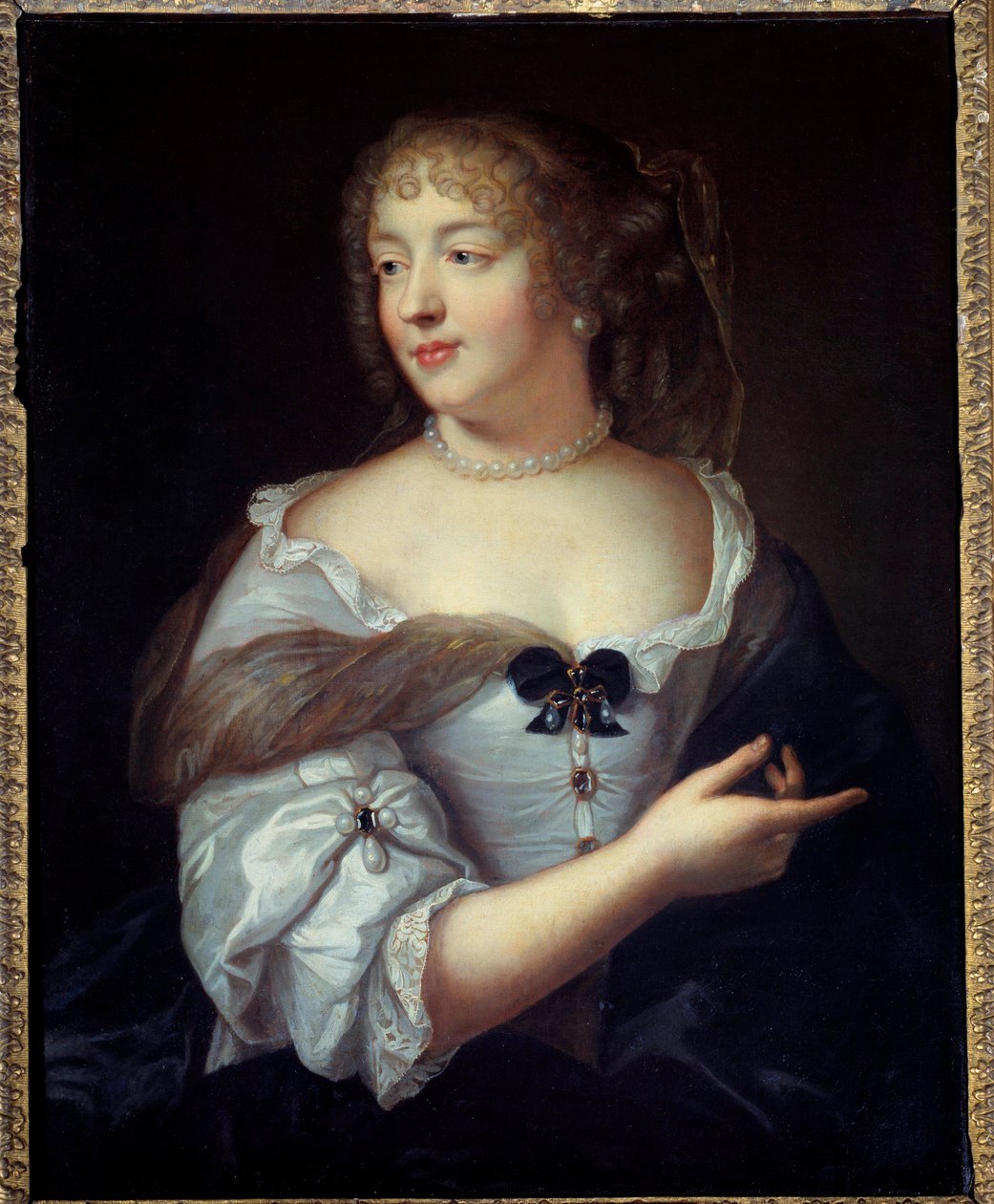 Portret kobiety z listów Marie de Rabutin Chantal (Rabutin-Chantal), Marquise de Sevigne (1626-1696) Obraz Claude