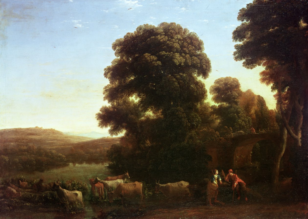 Krajobraz duszpasterski autorstwa Claude Lorrain