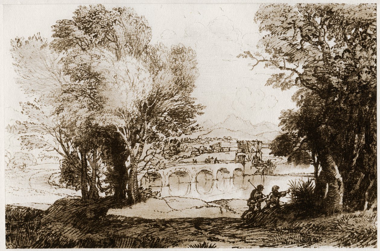 Pejzaż włoski, 1913. autorstwa Claude Lorrain