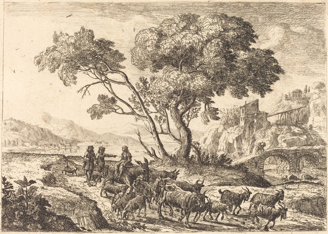 Wyjazd na Pola autorstwa Claude Lorrain