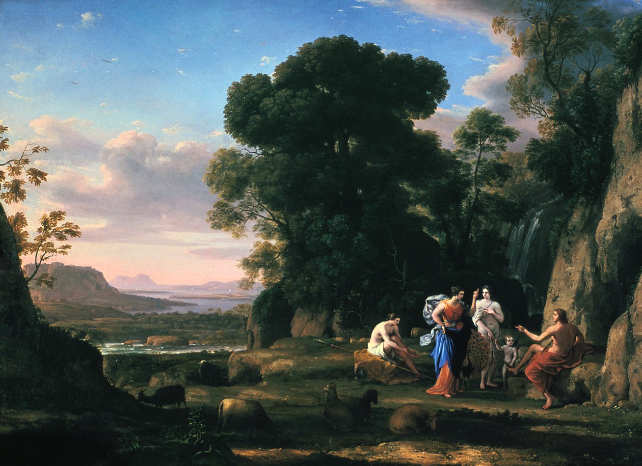 Wyrok Paryża 1645-1646 autorstwa Claude Lorrain