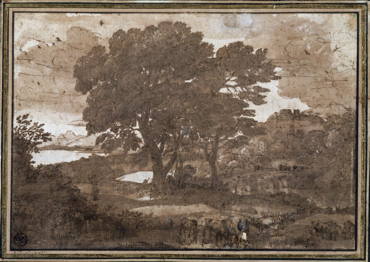 Krajobraz autorstwa Claude Lorrain