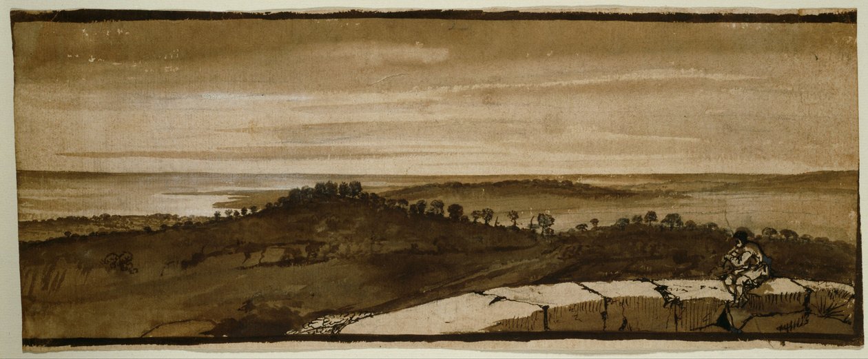 Panorama z Sasso autorstwa Claude Lorrain