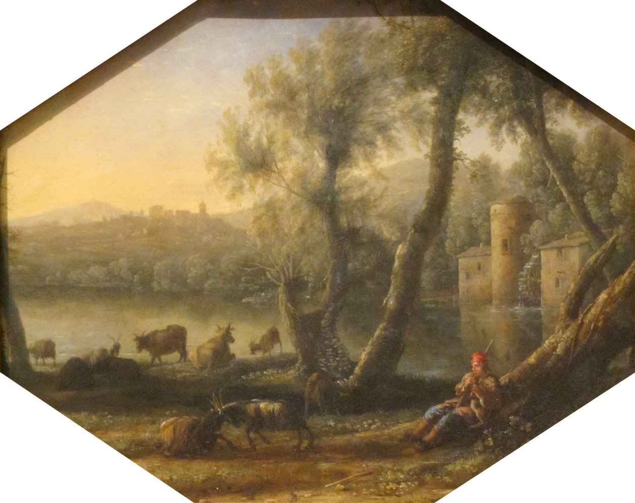 Pejzaż pasterski Tytuł(y) alternatywny(e):  Diamond Claude autorstwa Claude Lorrain