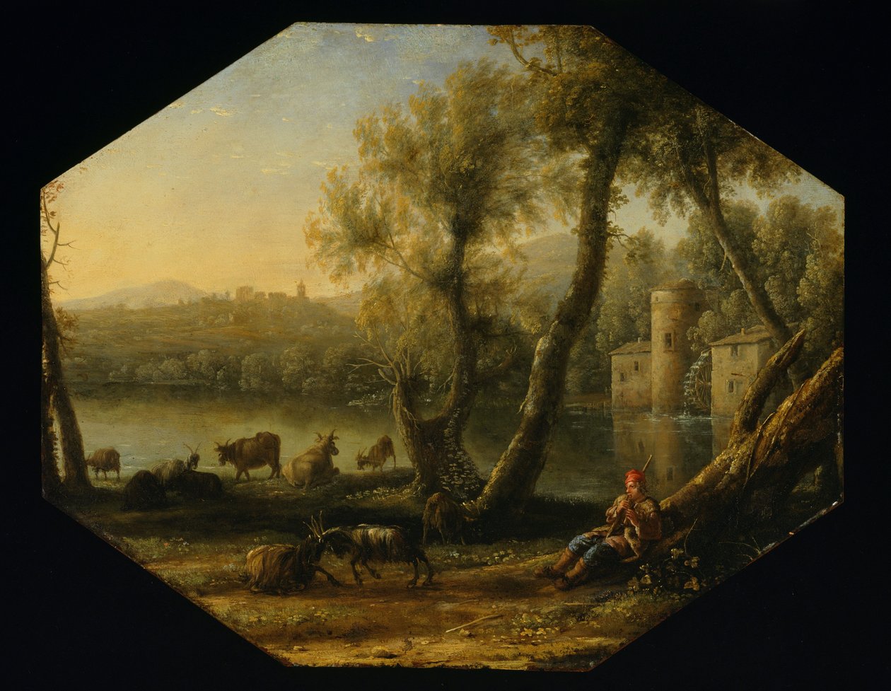 Krajobraz pasterski autorstwa Claude Lorrain