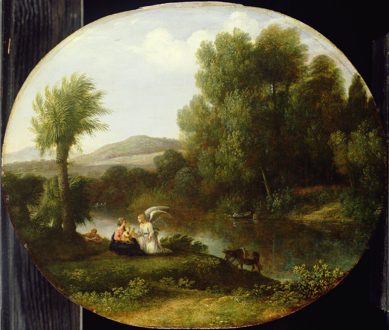 Odpocznij w ucieczce do Egiptu, 1646 autorstwa Claude Lorrain