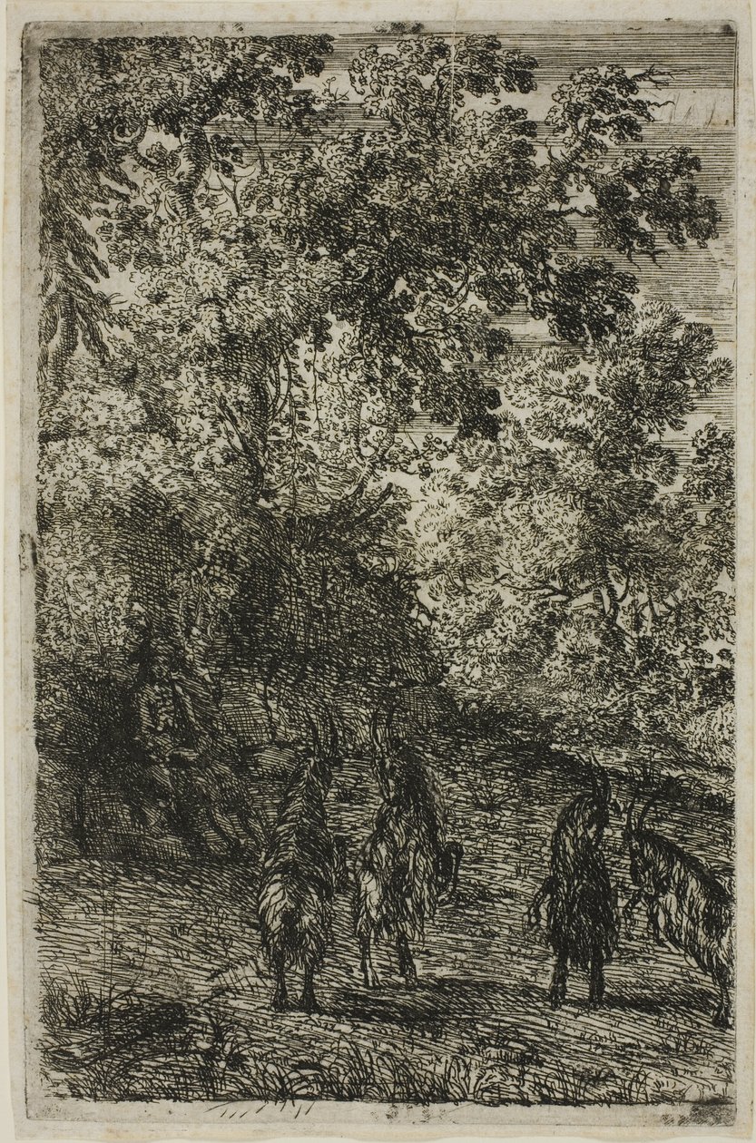 Cztery Kozy autorstwa Claude Lorrain
