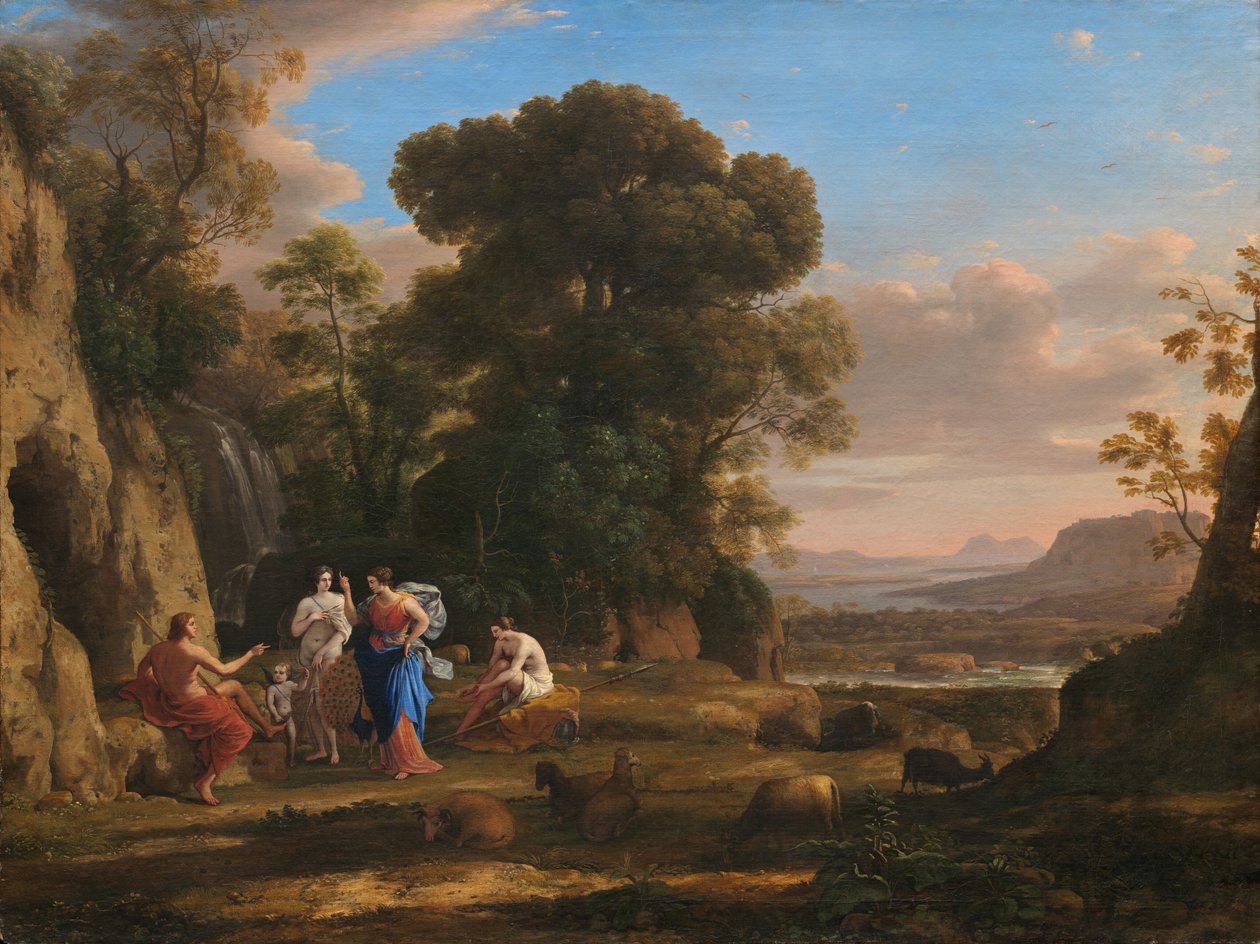 Wyrok Paryża autorstwa Claude Lorrain