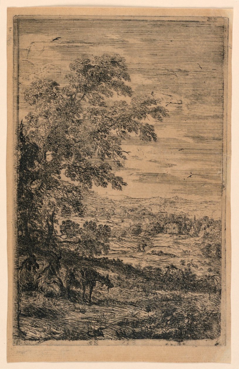 Trzy Kozy autorstwa Claude Lorrain