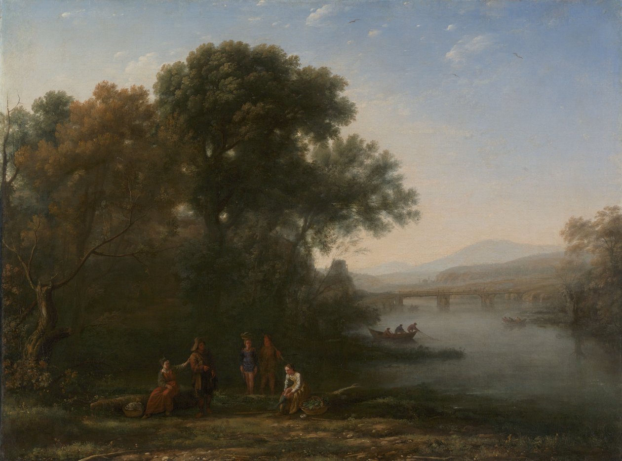Ford, ok.1636 autorstwa Claude Lorrain