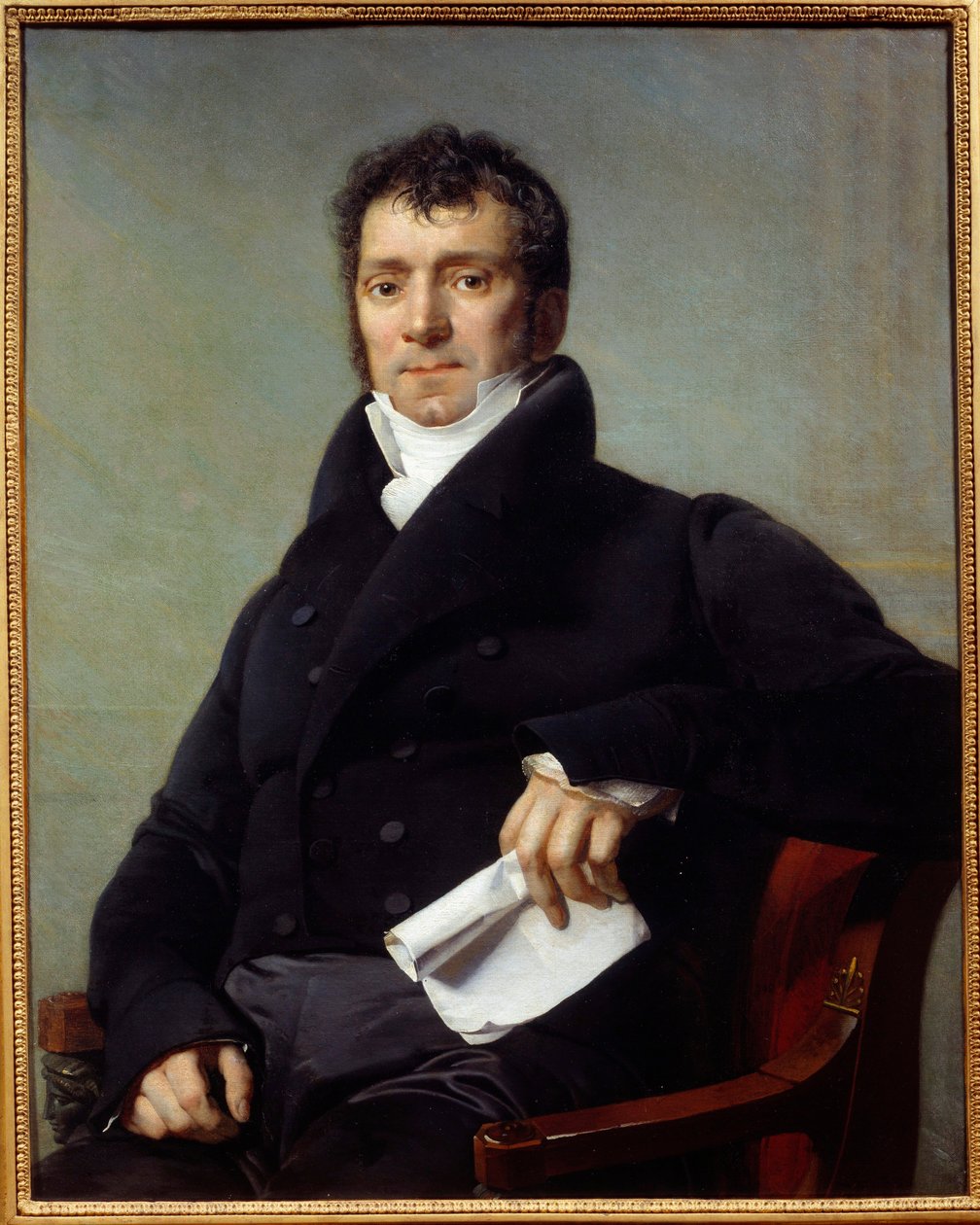 Portret Claude Marie Morin Malarstwo Claude-Marie Dubufe (1790-1864) Nantes z XIX wieku, Musee des Beaux Arts autorstwa Claude Marie Dubufe