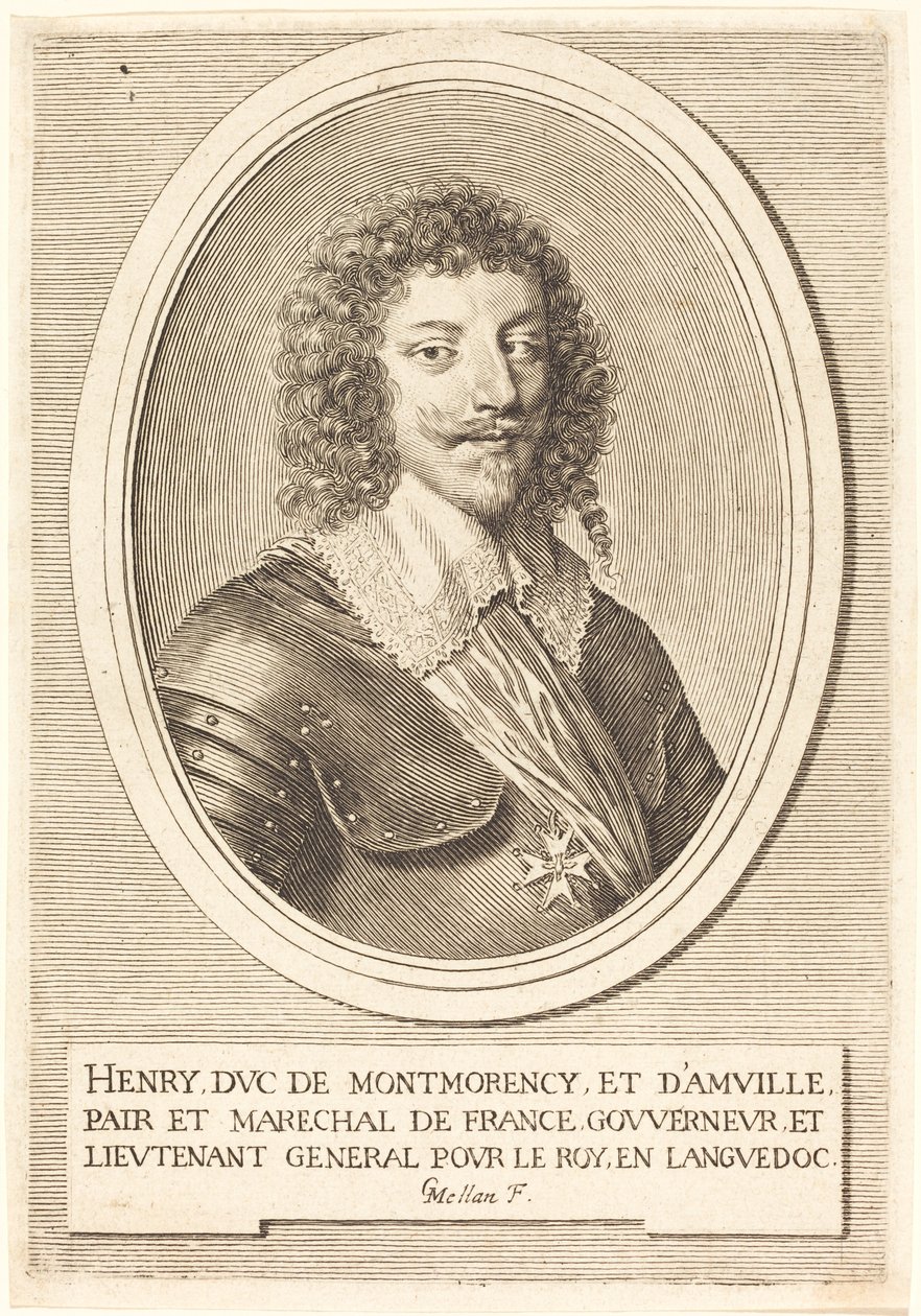 Claude de Lingendes autorstwa Claude Mellan